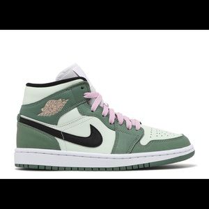 NIKE AIR JORDAN 1 MID SE 'DUTCH GREEN' 7.5